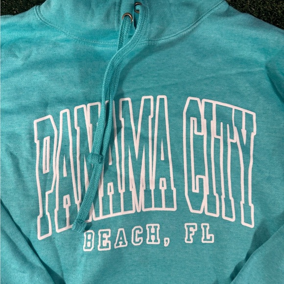Teal Panama City Beach Hoodie - Picture 2 of 6
